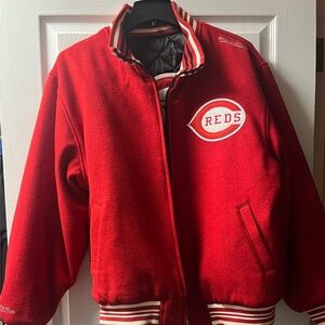 Mitchell & Ness Cincinnati Reds Jacket (Cooperstown Collection-like new.